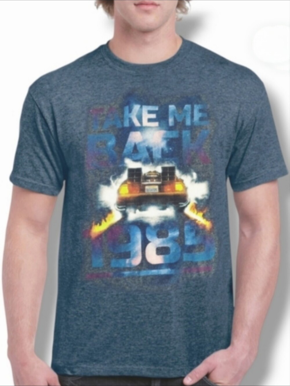 Back To The Future 1985 Universal Studios Graphic Tee Shirt